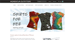 Desktop Screenshot of momentumoutfitters.com